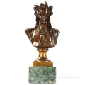 Hot Sale Modern Bronze Dante Head Bust Sculpture For Sale